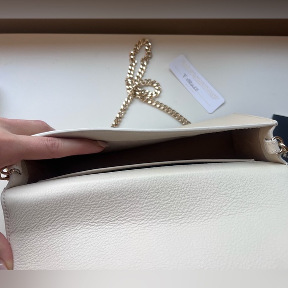 Strathberry mini crescent shoulder bag vanilla/diamond - Picture 8 of 9